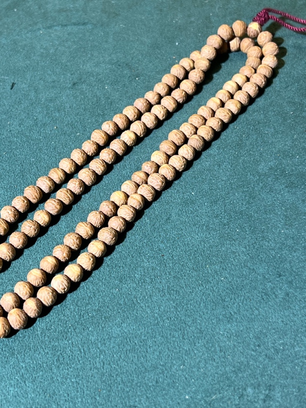 酸枣核凤眼菩提 原皮原色 黄金眼 精工打造