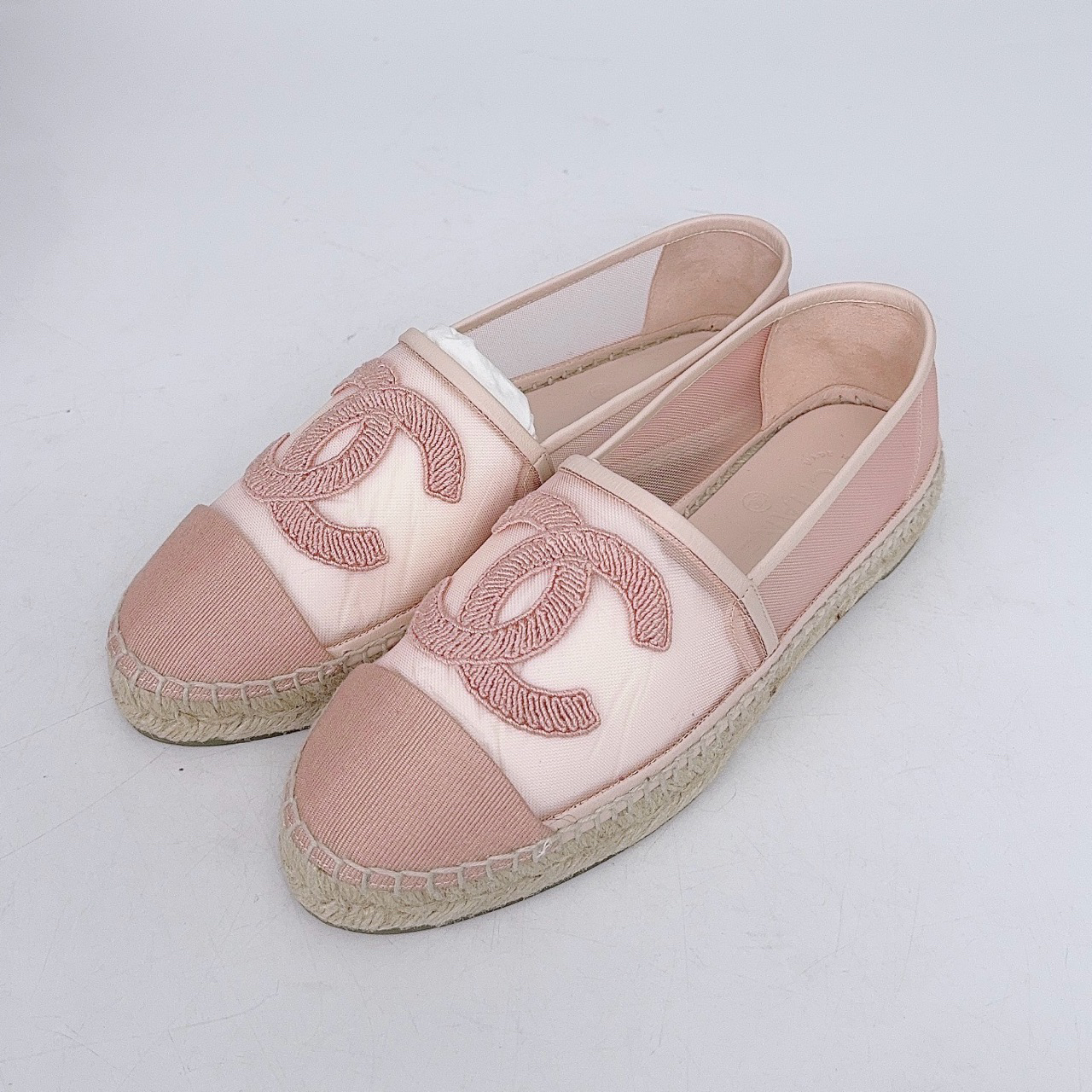 全新未使用 Chanel/香奈儿 38码/香奈儿 渔夫鞋/全新/jm07928