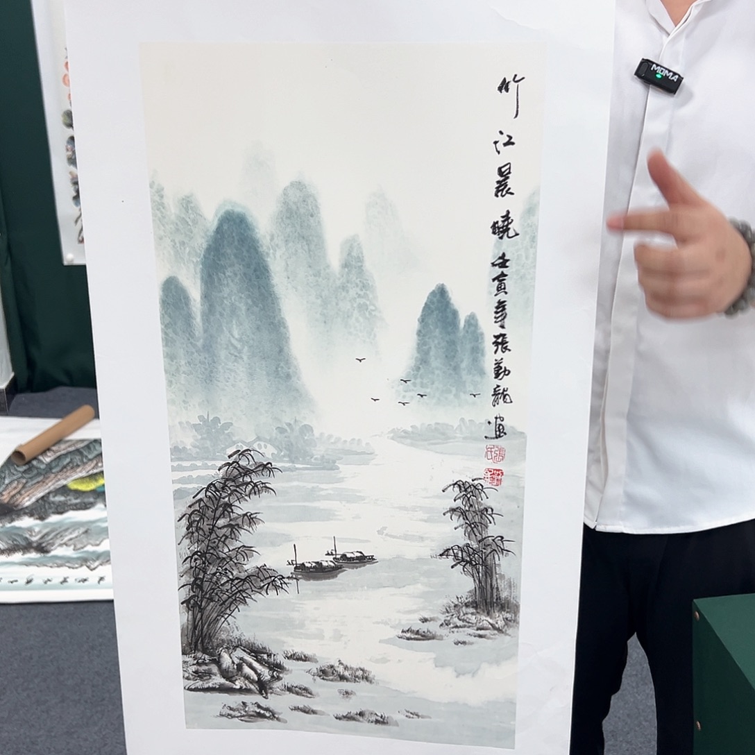 国画国画作品宣纸纯手绘