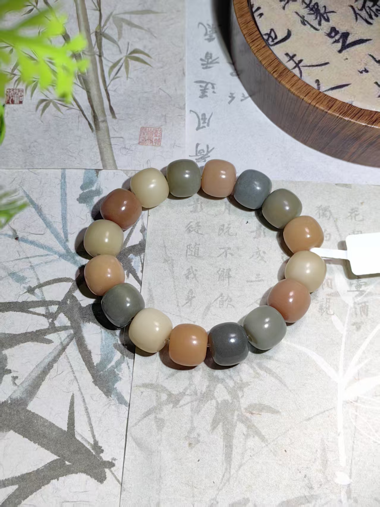 【山海绘】菩提手串单圈（无礼盒）694