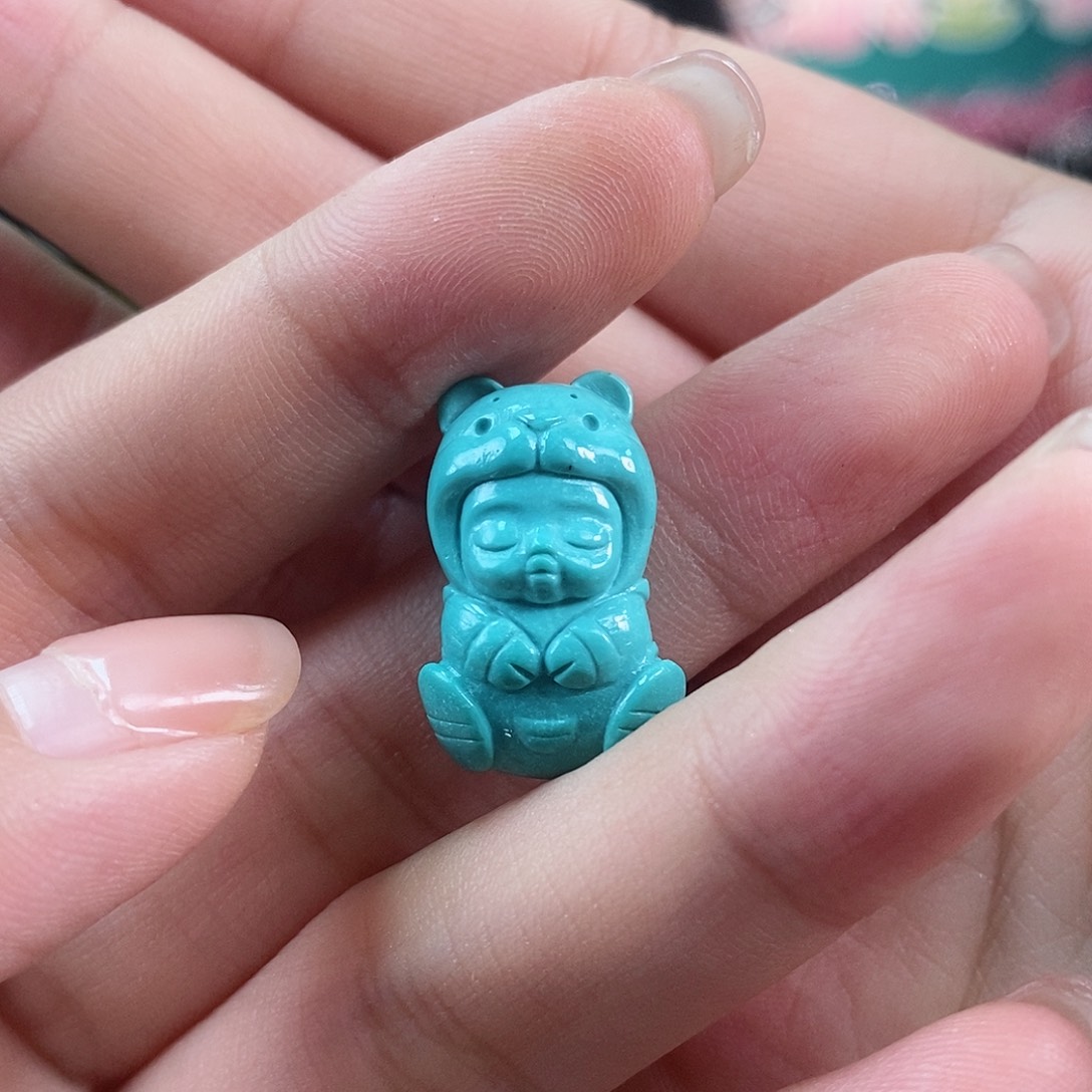 绿松石珠宝奇石未镶嵌