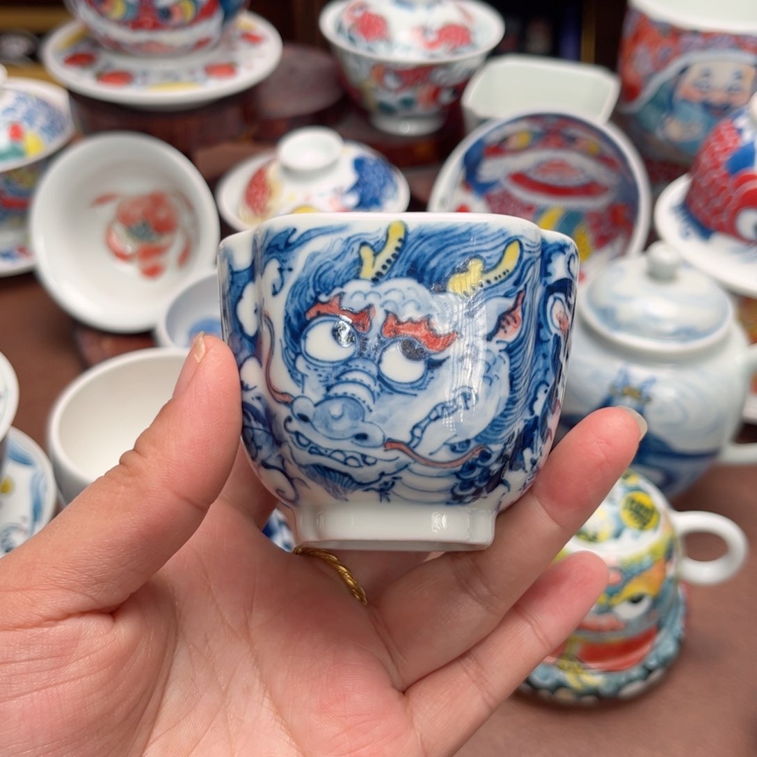 池鱼高货四大神兽方杯