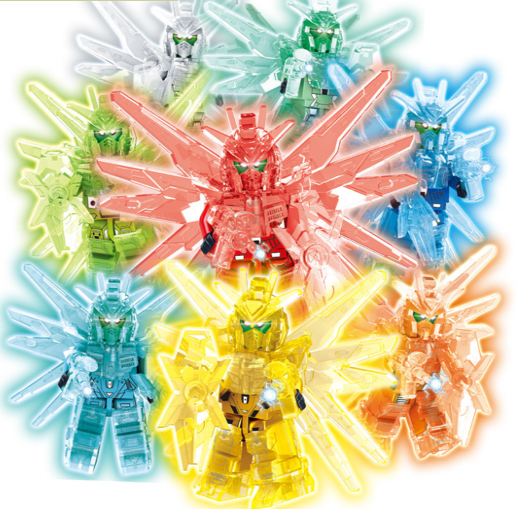 粉丝专属福福夜光高达