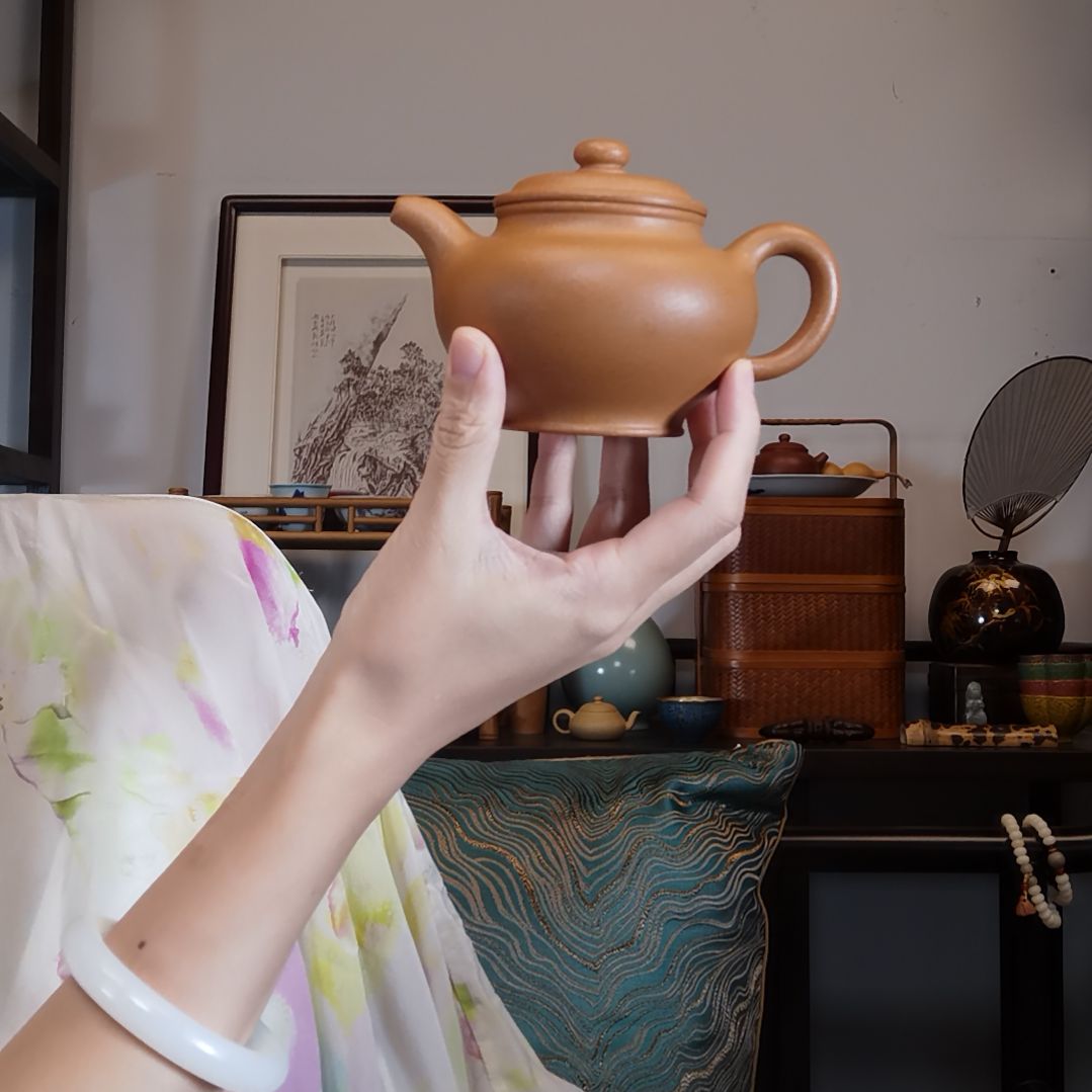 c***d紫砂花盆掇只壶半手工