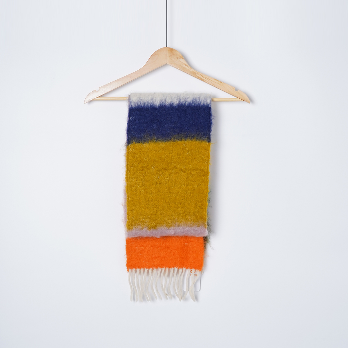 99新 LOEWE/罗意威 羊毛/TH1727/渐变羊绒围巾冬季加厚