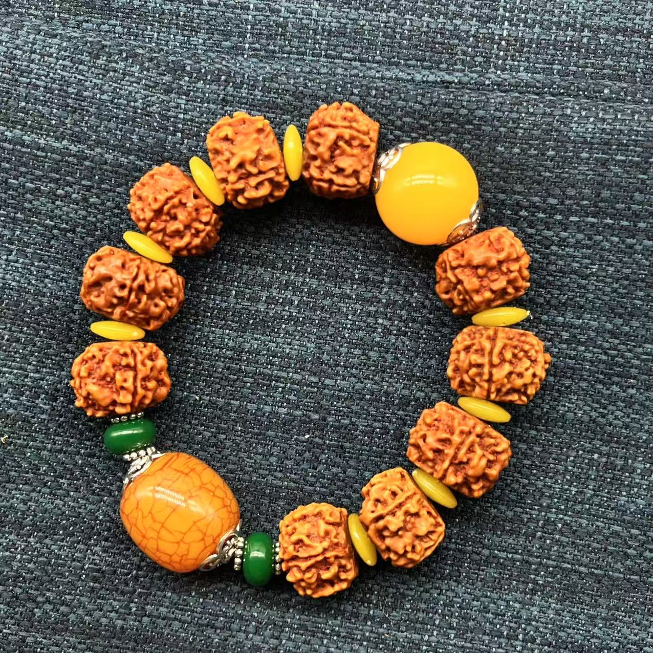 金刚菩提精美单圈手串约卡13*18无礼盒 1548