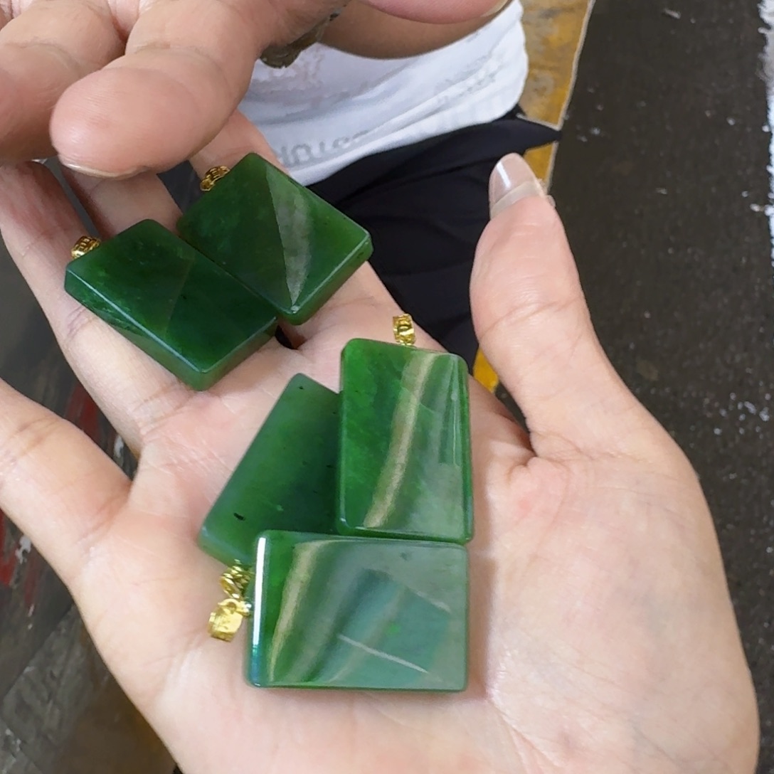 和田玉未镶嵌颈饰多样性发货 拍一发一