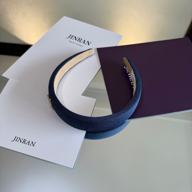 JINRAN时尚款蓝色发箍
