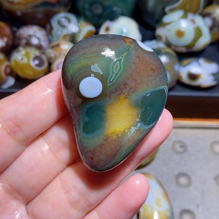 未镶嵌玛瑙/玉髓珠宝半成品201