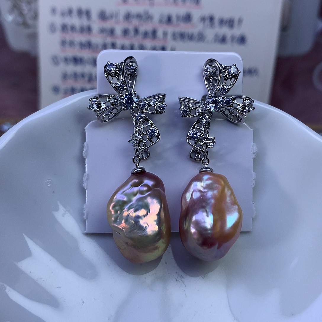 非金属合金特价耳饰4796