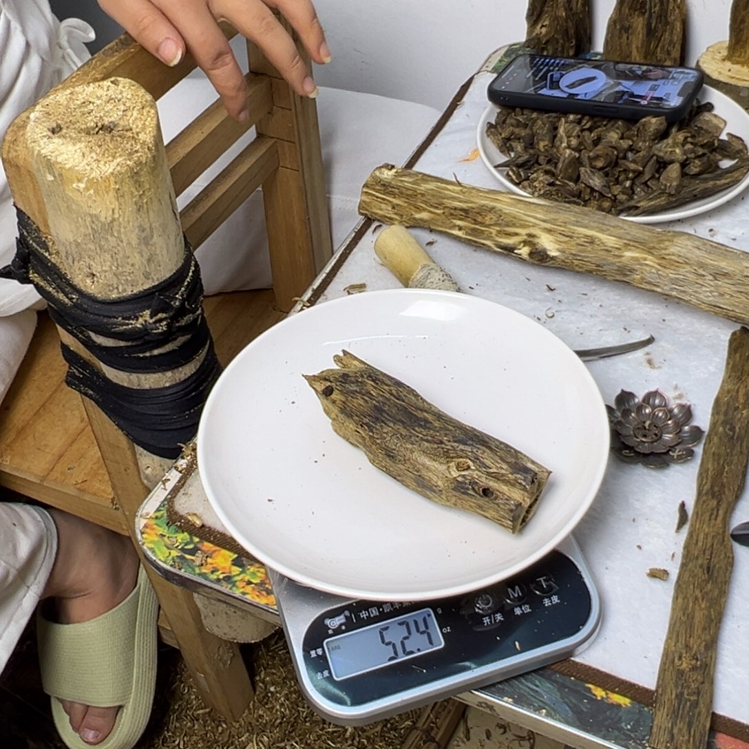 线香奇楠虫漏香52克