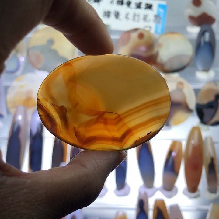 查罗石未镶嵌珠宝半成品50