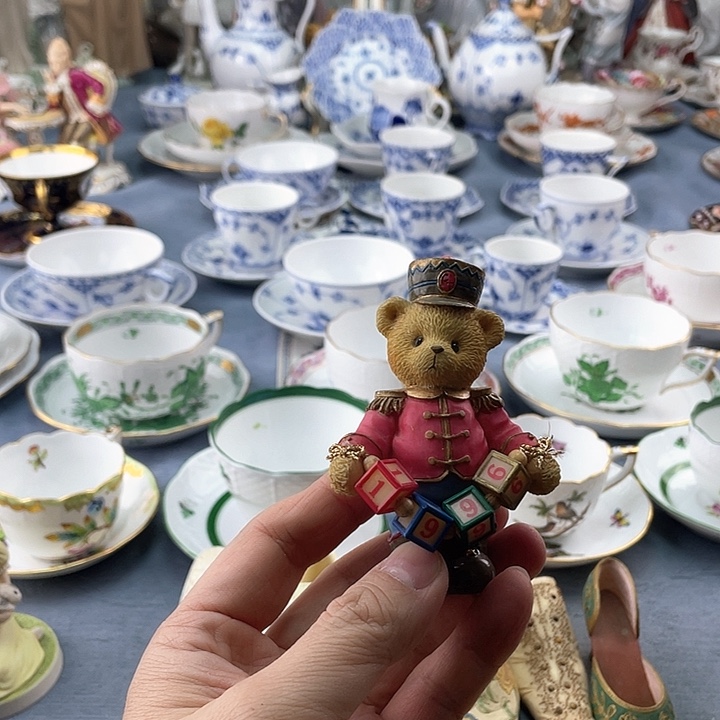 海外瓷器中古欧瓷小房子