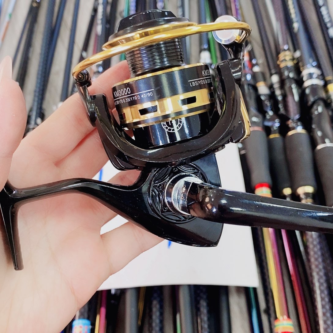 黑金色纺车轮一个➕一盘线