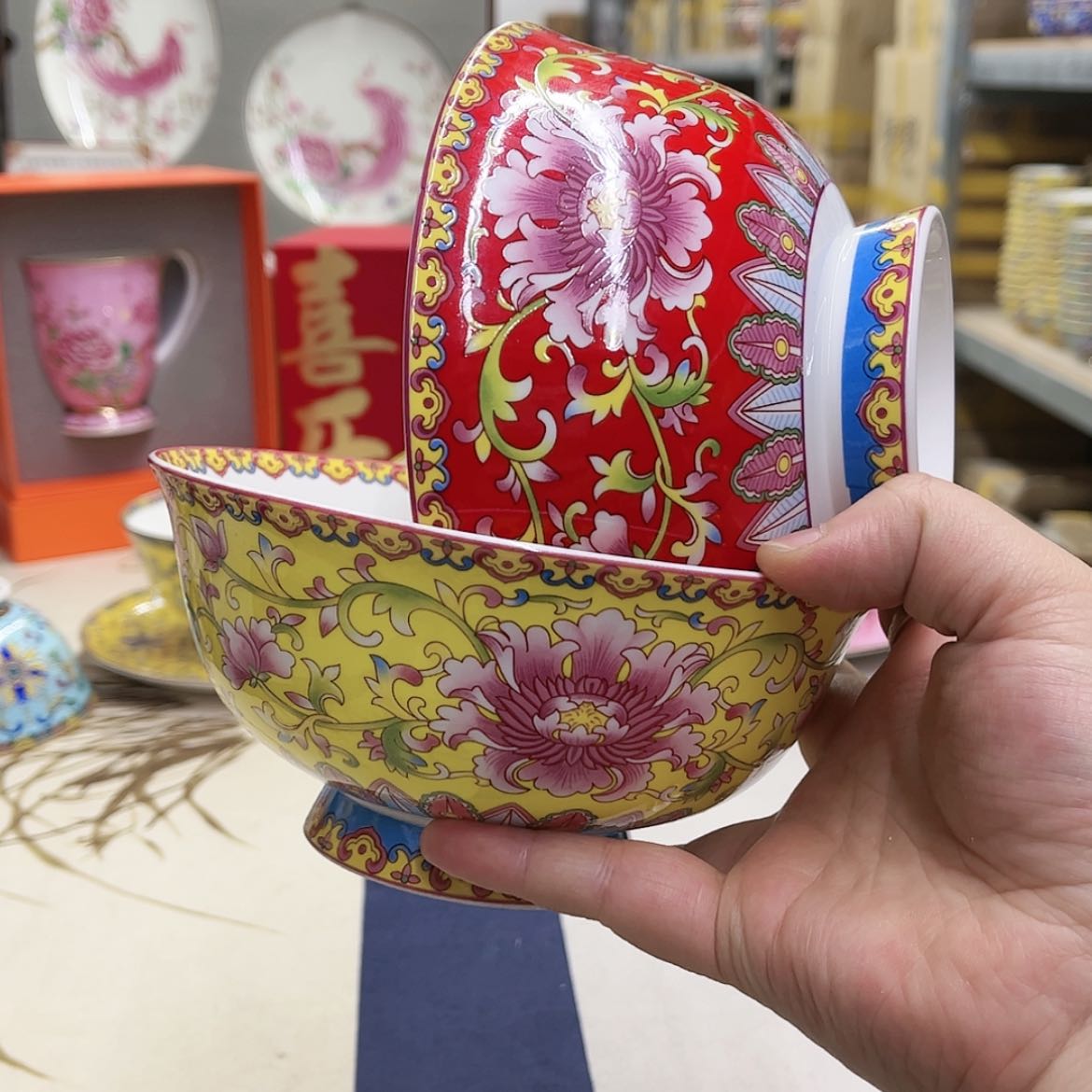 【闪购商品】骨瓷6英寸2混。。。。。。