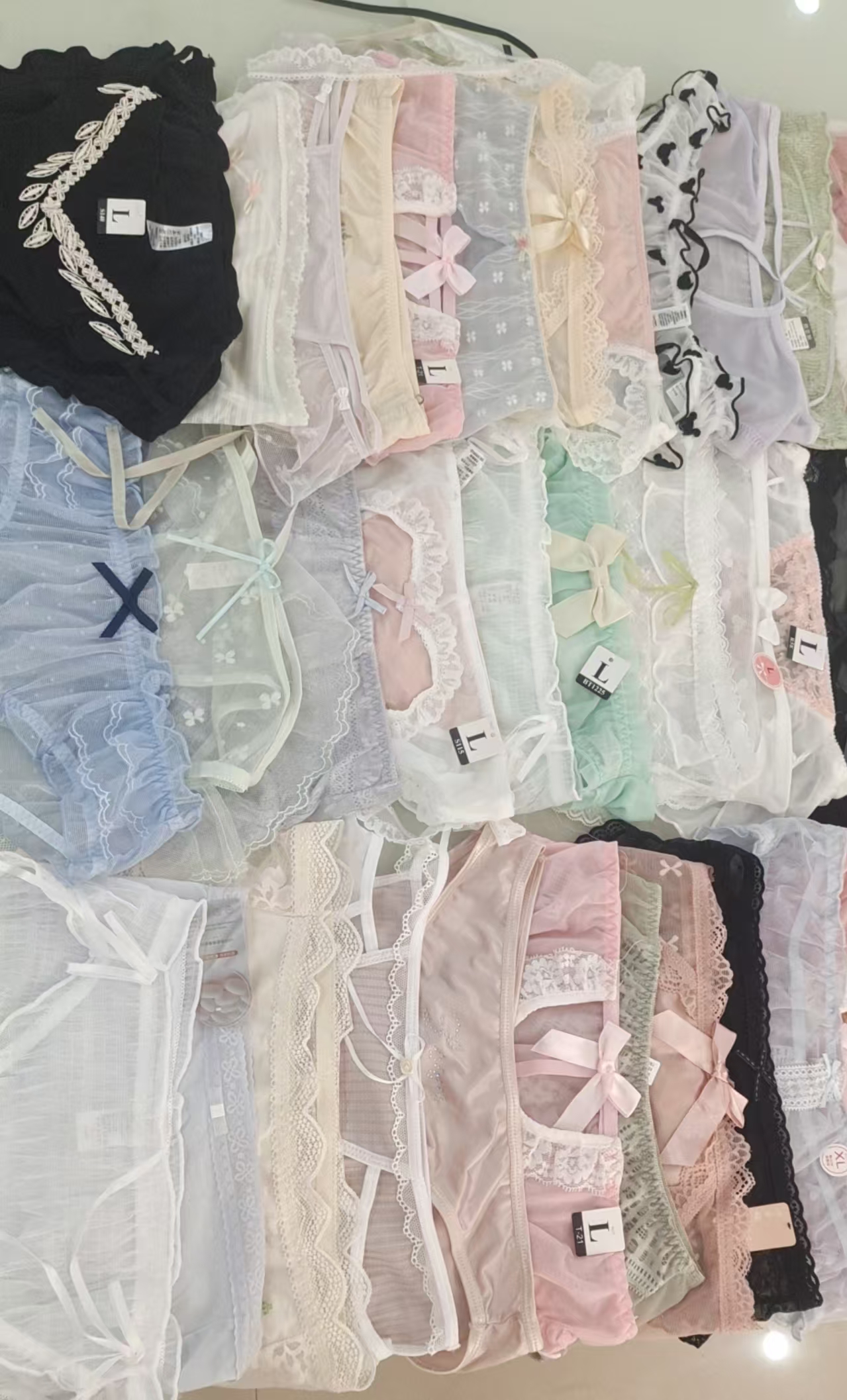 高腰透气女生三角内裤花好质量提臀纯棉内裤棉裆