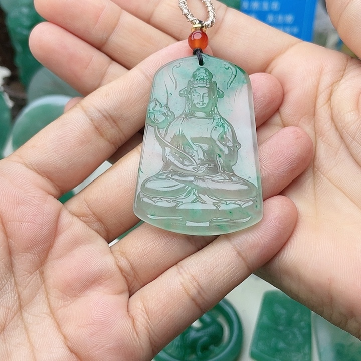 未镶嵌定制石英质玉（非洲翠）熔*