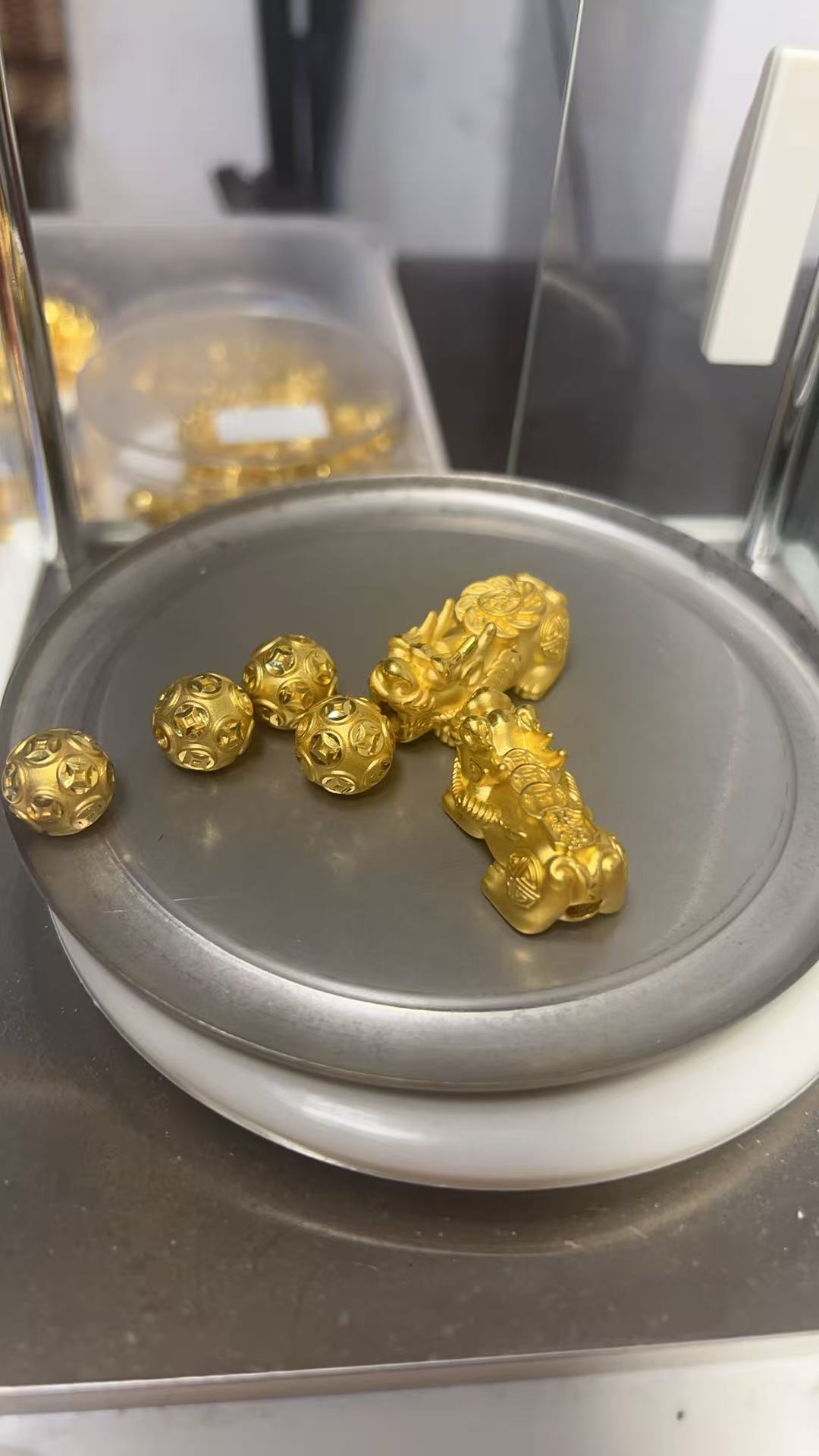 15.13克足金999貔貅转运珠