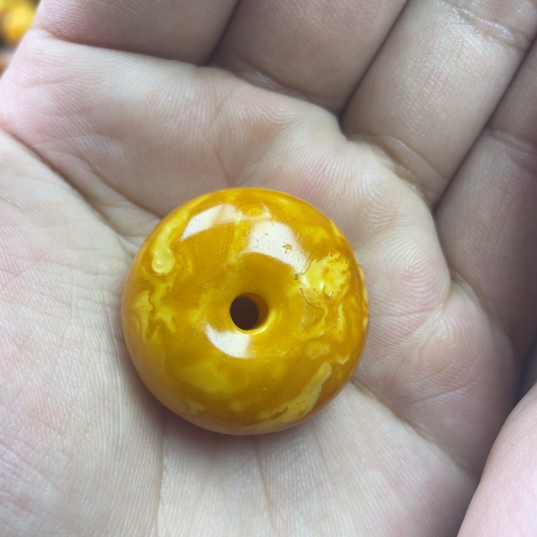 蜜蜡未镶嵌吊坠(不含链)