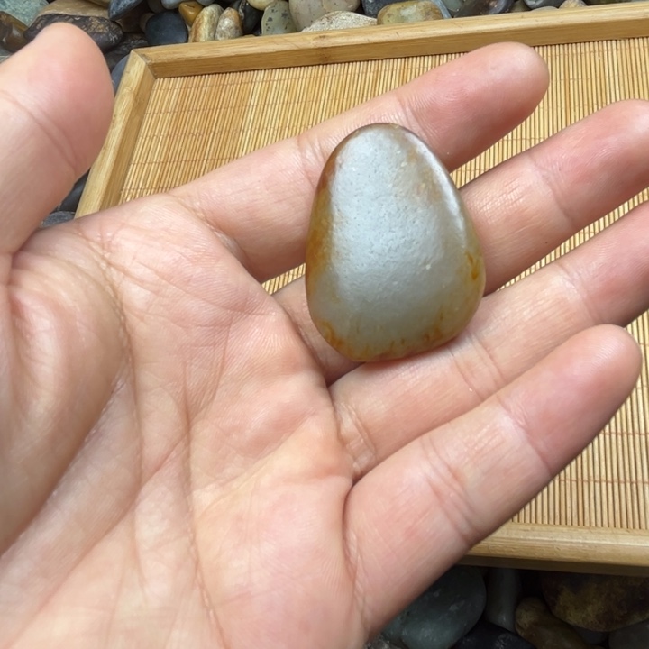 渡***者和田玉未镶嵌颈饰