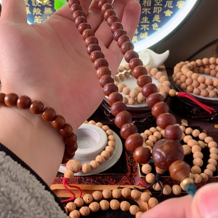 凤眼菩提手串10实心飞碟手持45颗