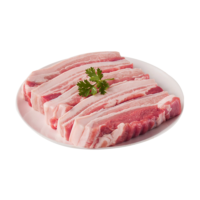 【谷饲】冷鲜带皮猪五花肉400g/盒