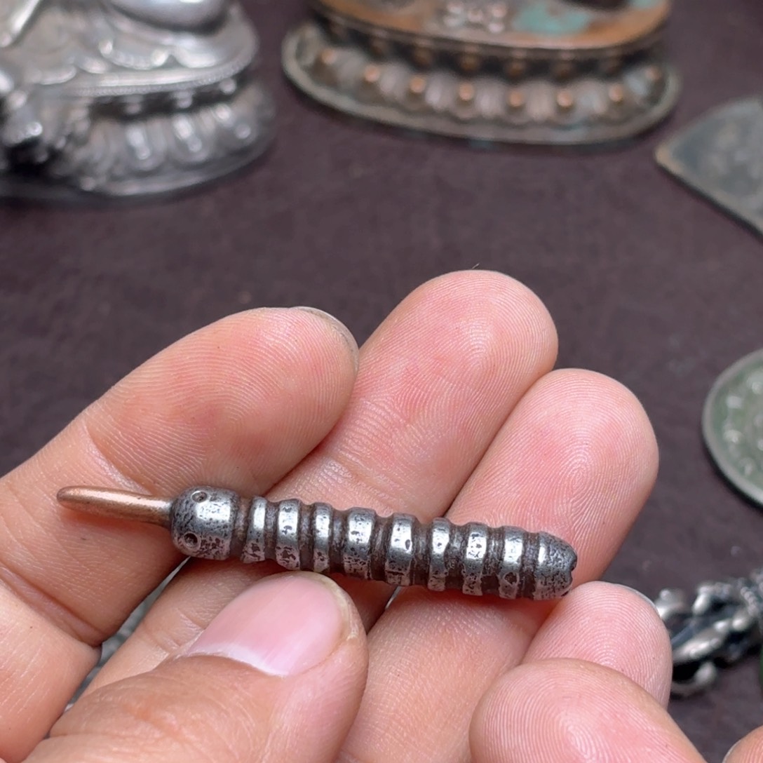 铜星月菩提挂件菩提