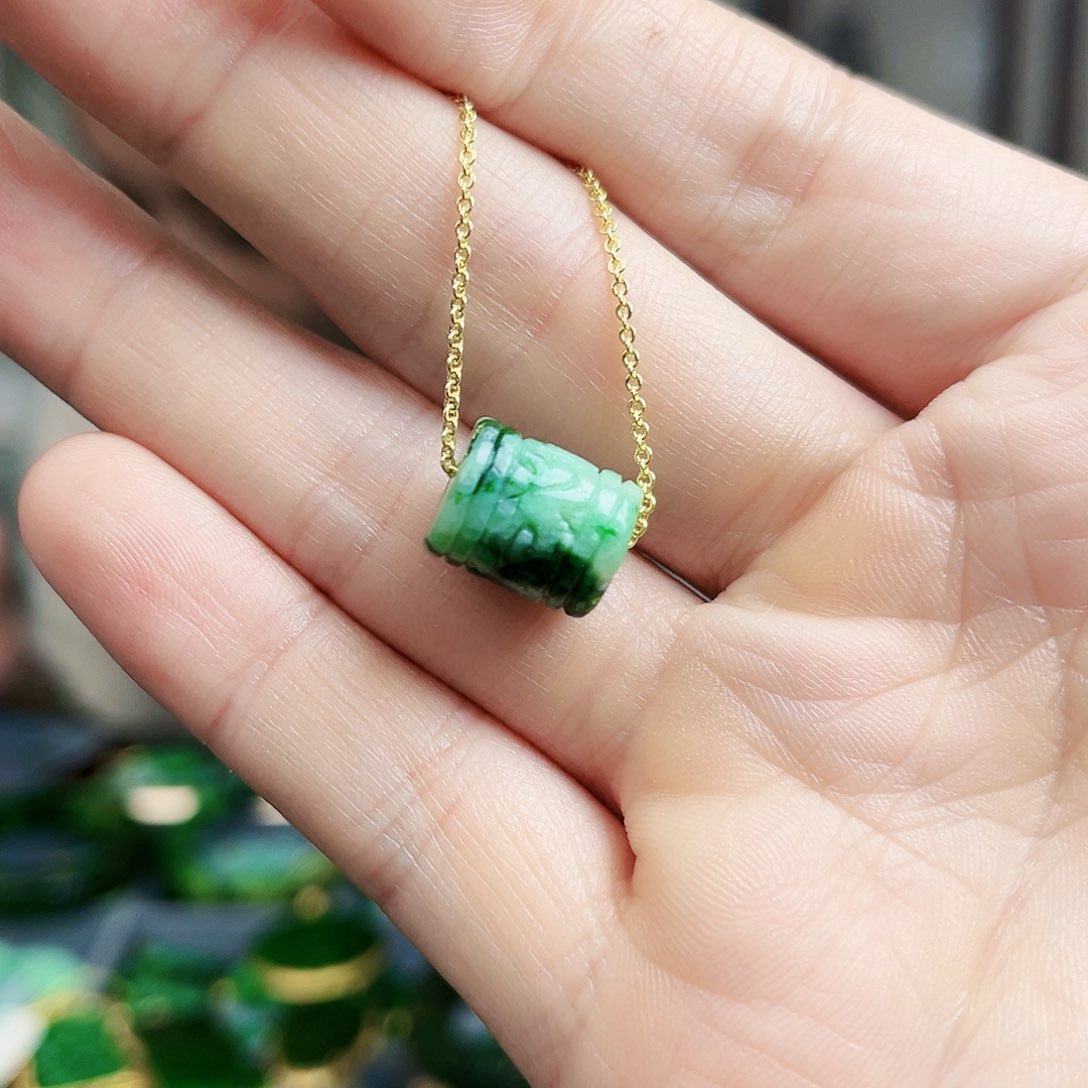 翡翠颈饰未镶嵌吊坠多样性发货