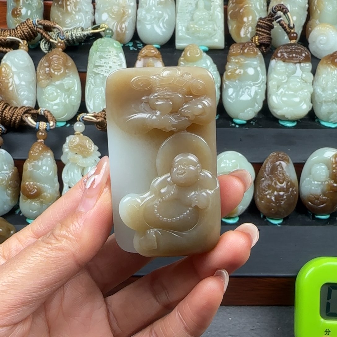 和田玉挂件未镶嵌