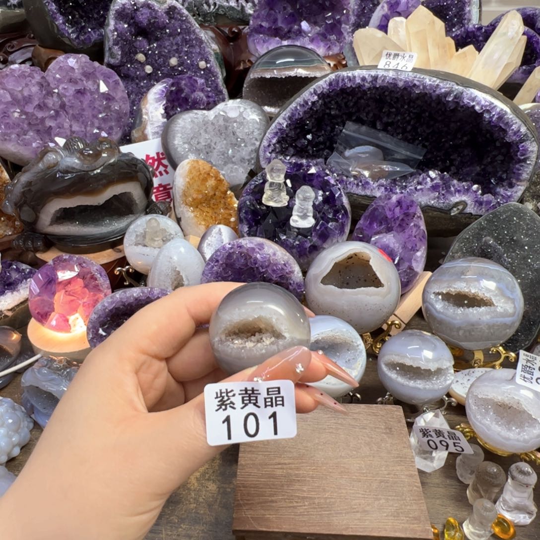 未镶嵌珠宝半成品水晶101