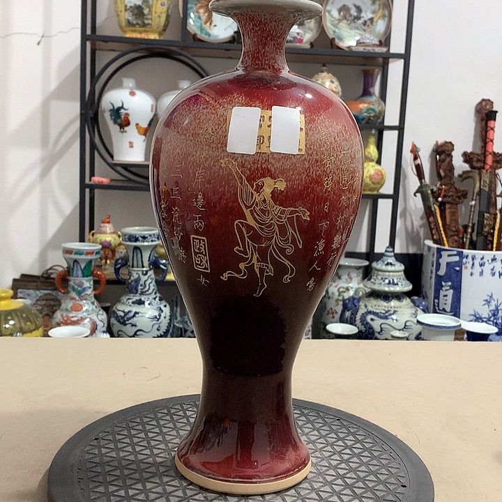 陶摆件博古架陶瓷摆件