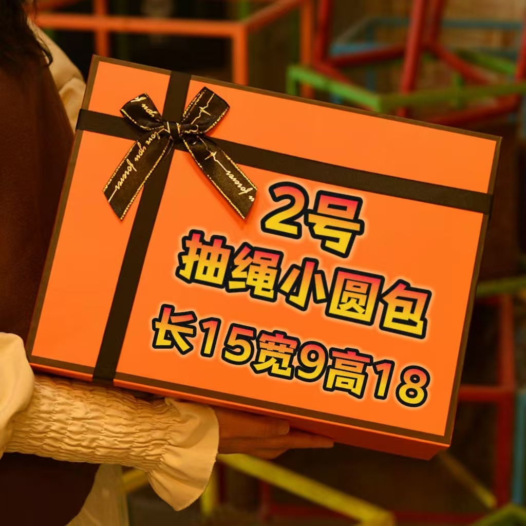 【2号】抽绳小圆包 时尚休闲百搭女士 35