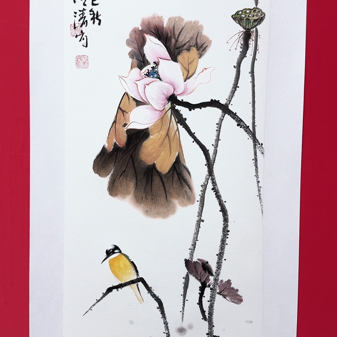 国画冰清2平尺精品