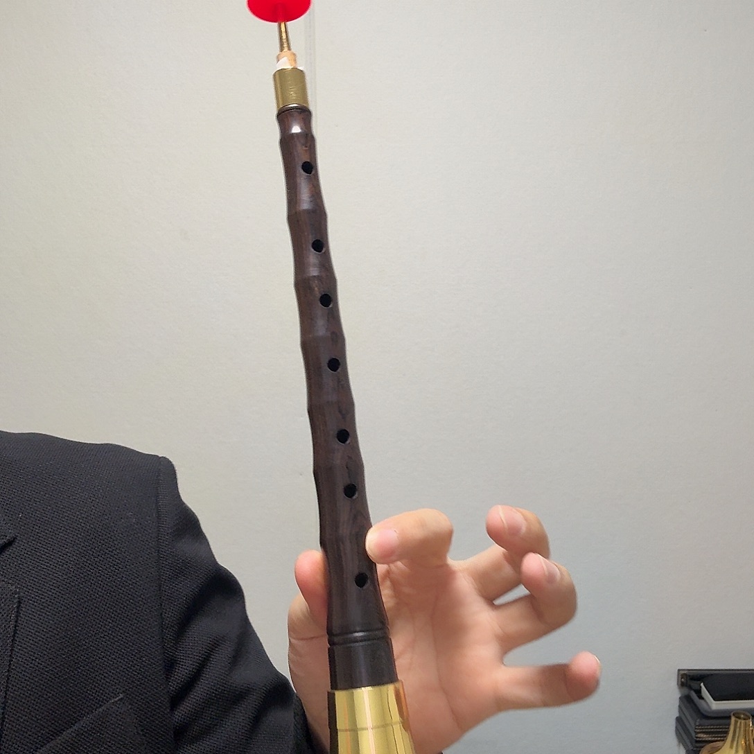 c调专业黑檀演奏级唢呐