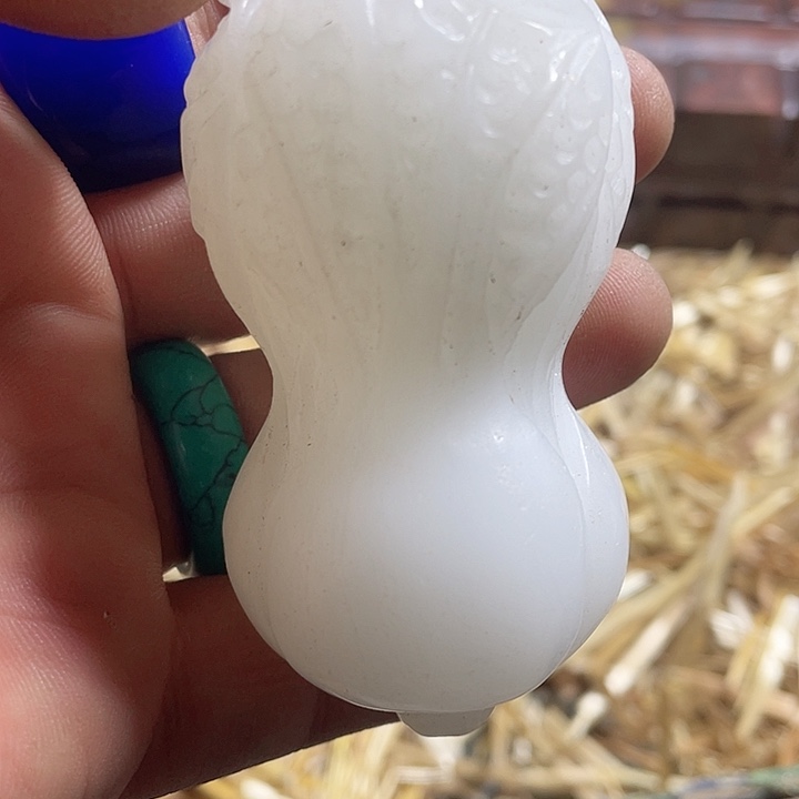 和田玉（糖玉）挂件未镶嵌