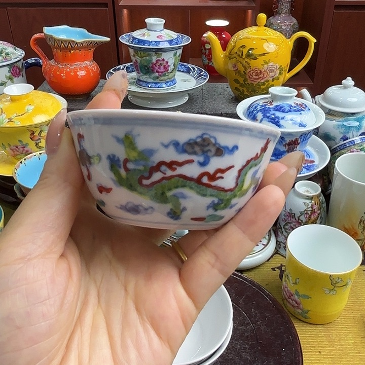 摆件景德镇陶瓷老厂瓷37