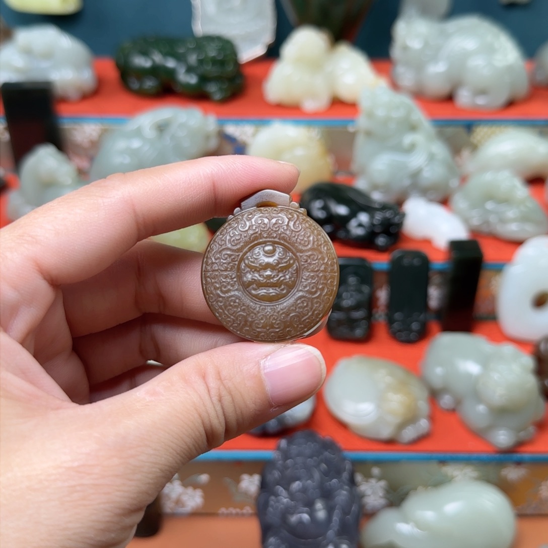 未镶嵌和田玉挂件