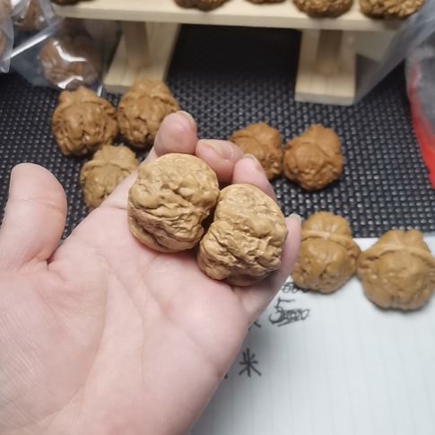 文玩核桃把件笙**.边36左右