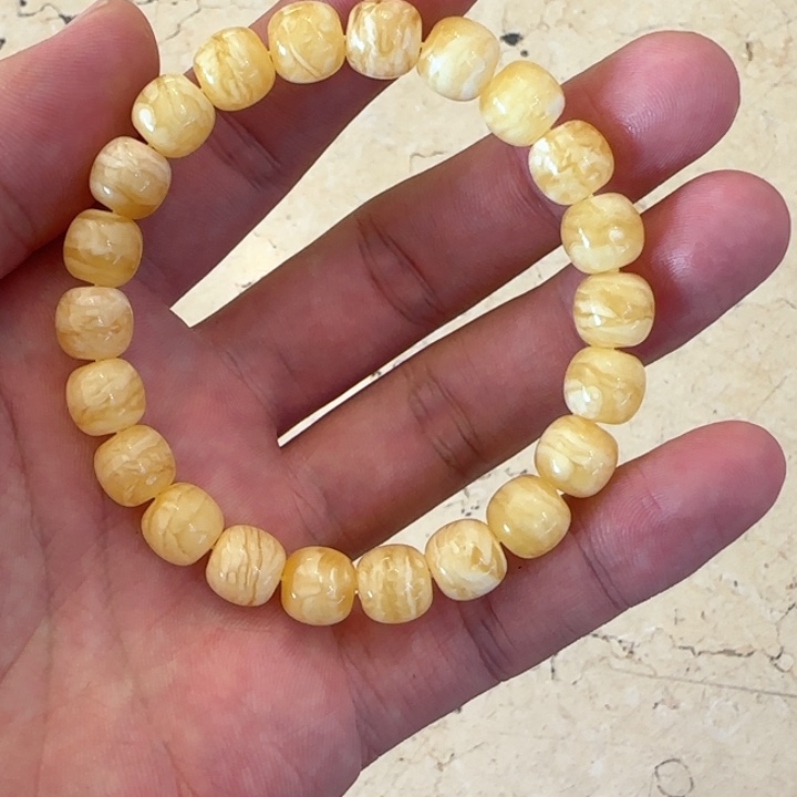 手链琥珀未镶嵌I****e蜜蜡