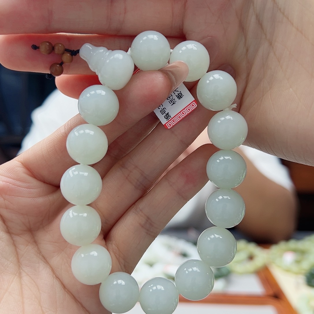 手链未镶嵌和田玉14俄巴沙