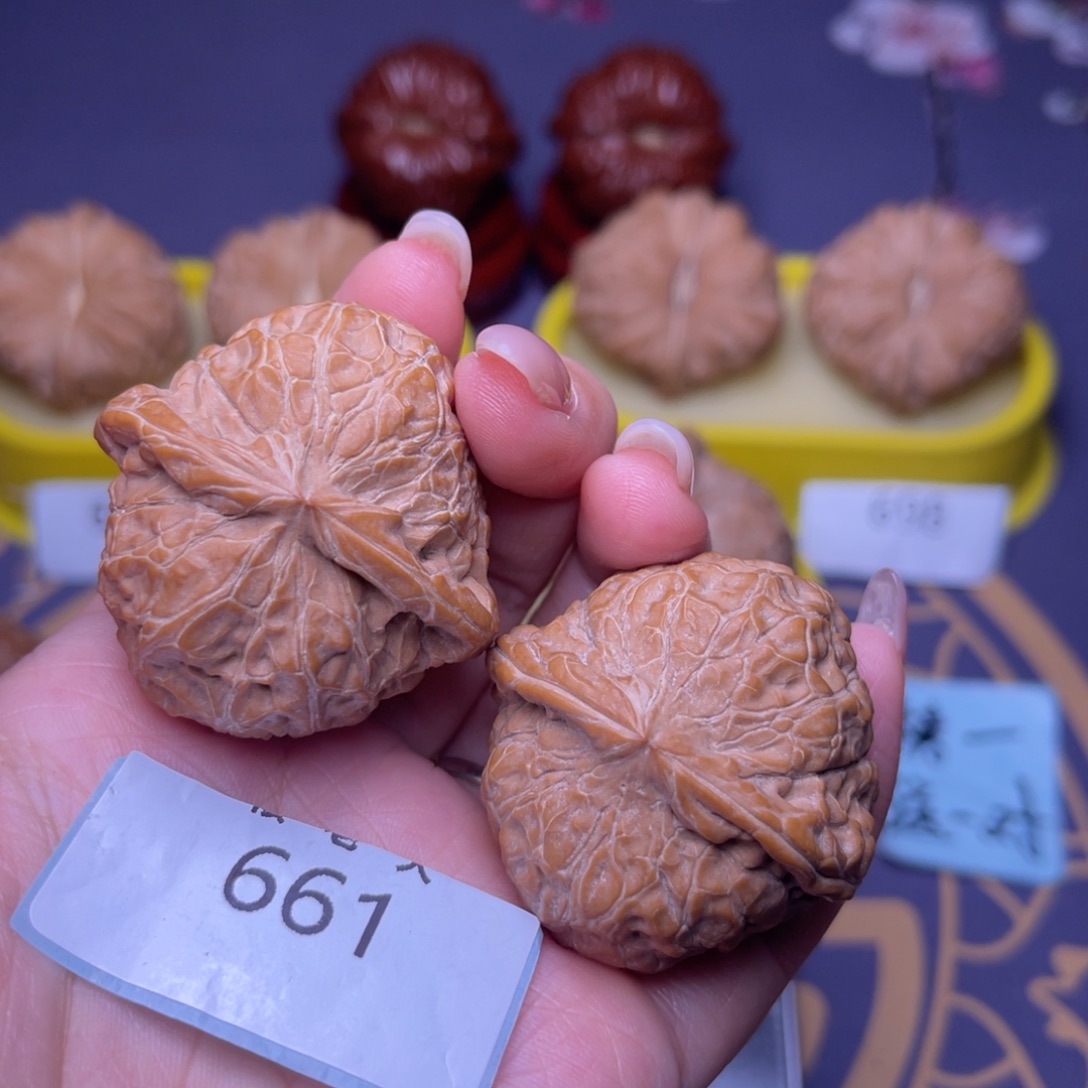 文玩核桃把件南瓜墩 40 661