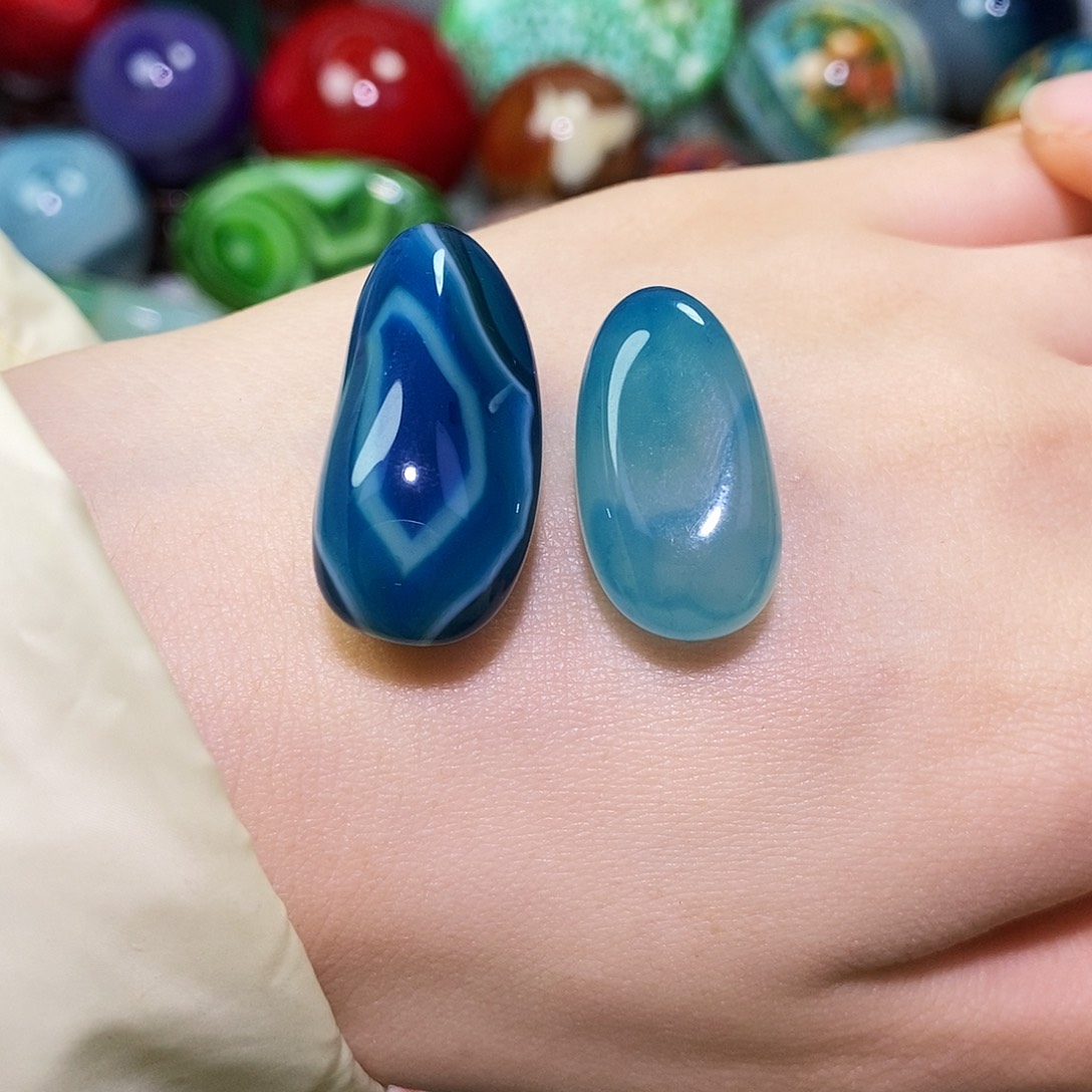 上***）玛瑙/玉髓未镶嵌珠宝奇石