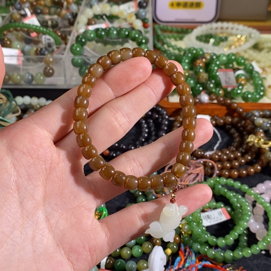 和田玉手链未镶嵌