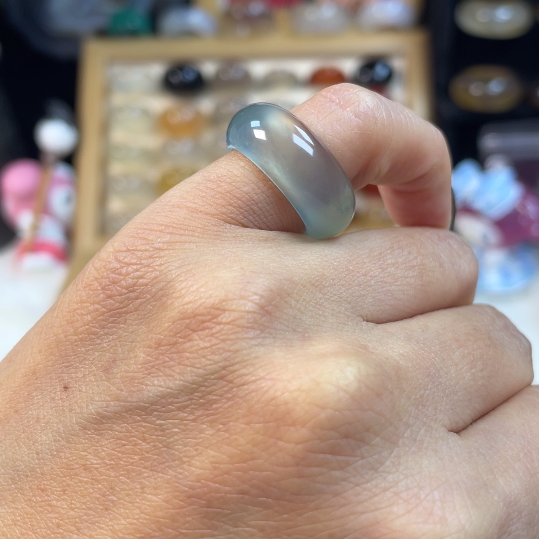 玛瑙/玉髓未镶嵌戒指10