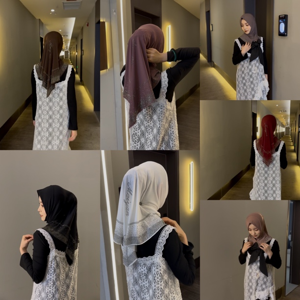 MY03〈星河〉高端精品钻软帽檐套头（送珍珠针）