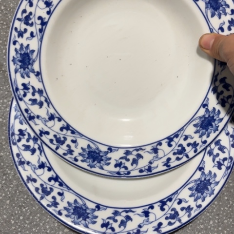 其他瓷8寸平盘两个