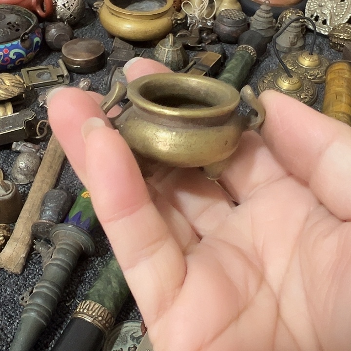 @***L香榧木小摆件偏远地区不包邮