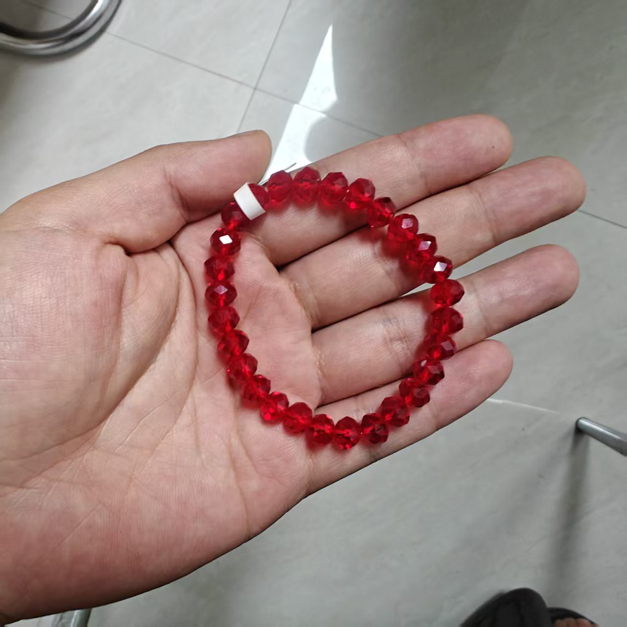 璀璨夺目,独具匠心+时尚大气经典鸽血红手串