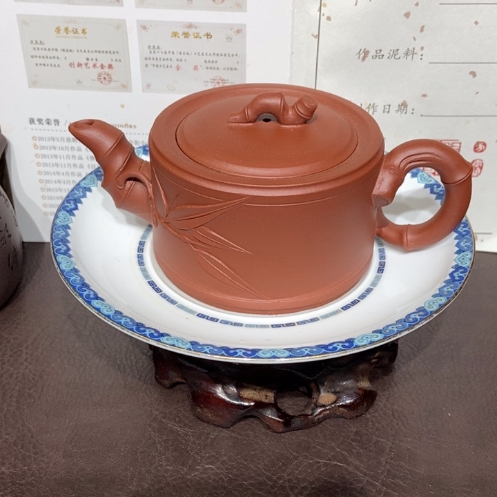 茶壶紫砂老壶240容量