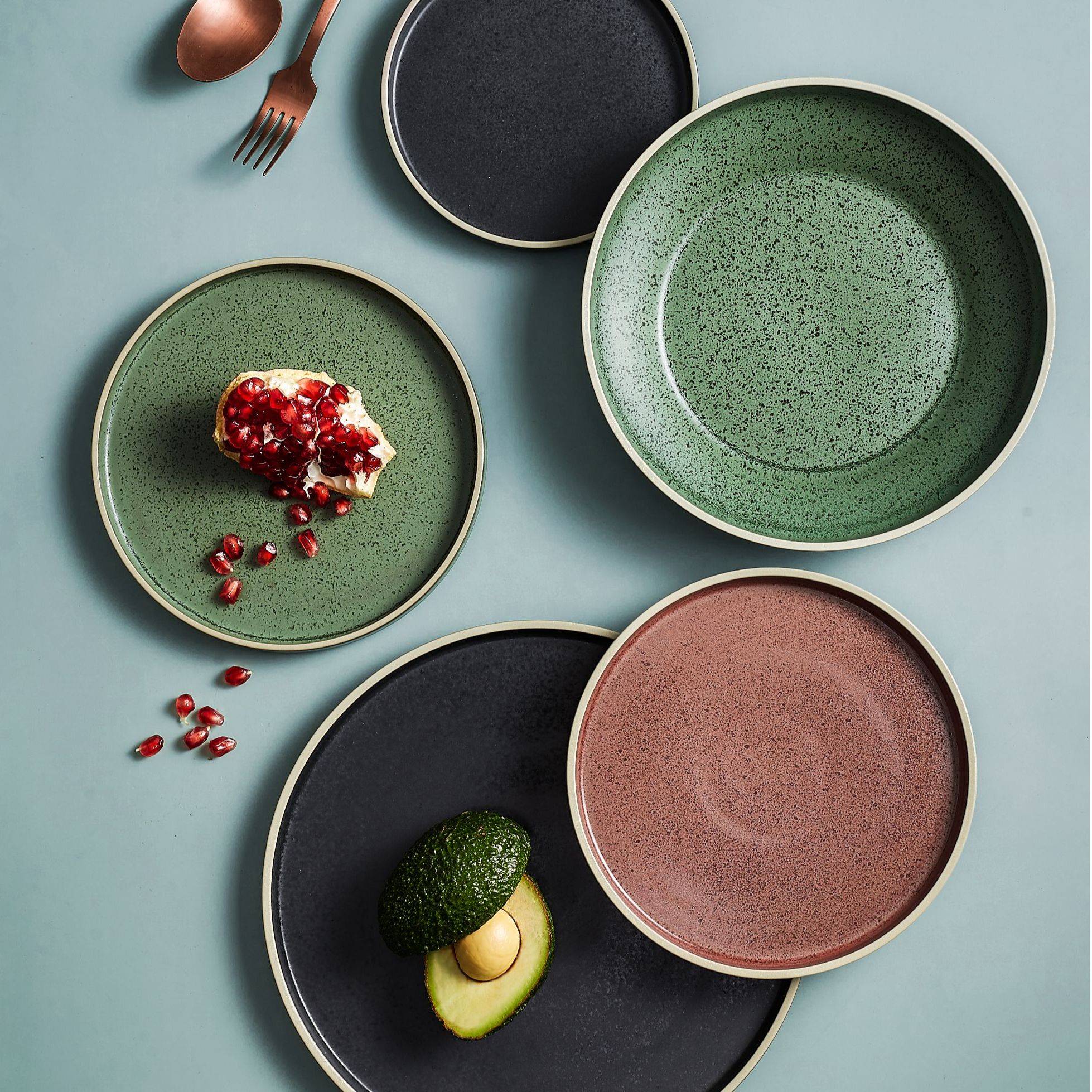 陆升MOD系列 十件套装（汤碗+小碗+大汤盘+小汤盘+平盘，各2个）